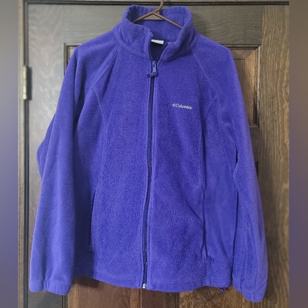 Columbia Women's Purple Fleece Sweater